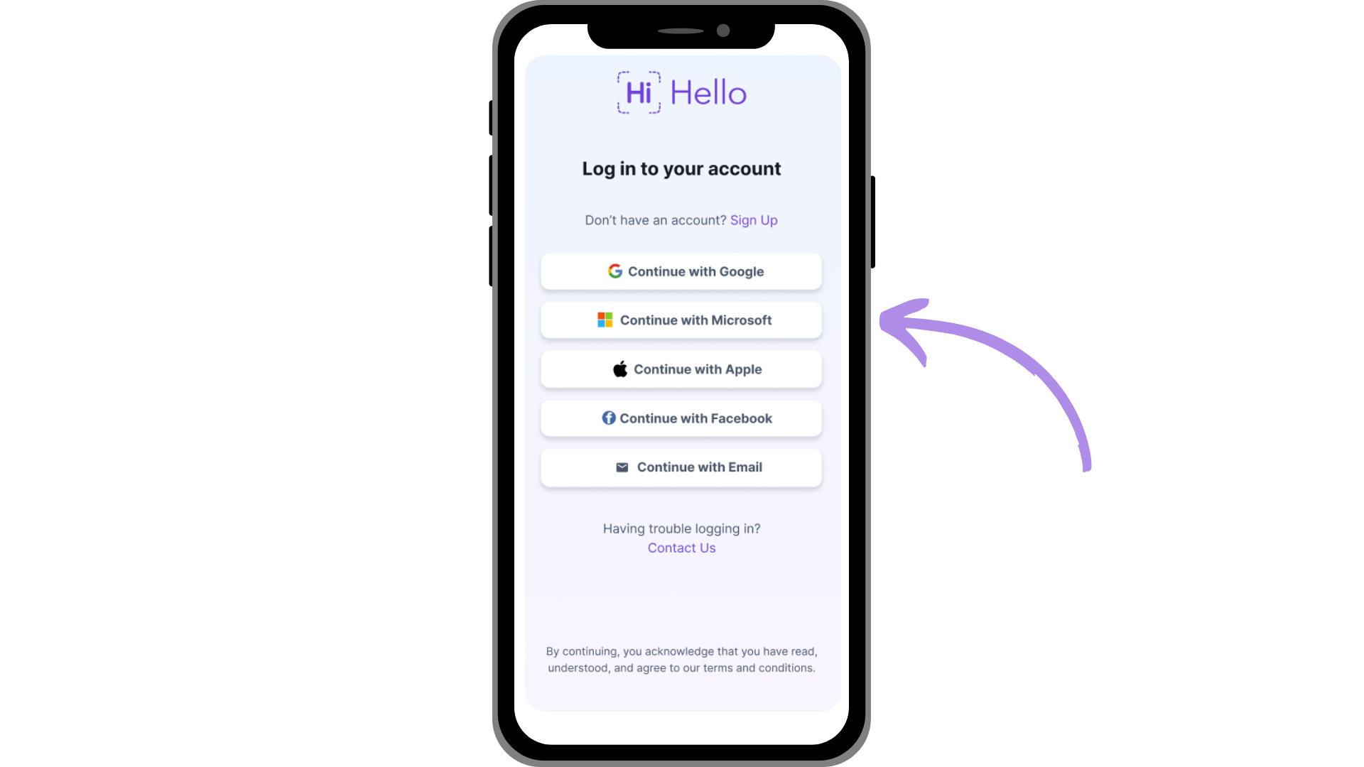 Log in page, Microsoft icon.png