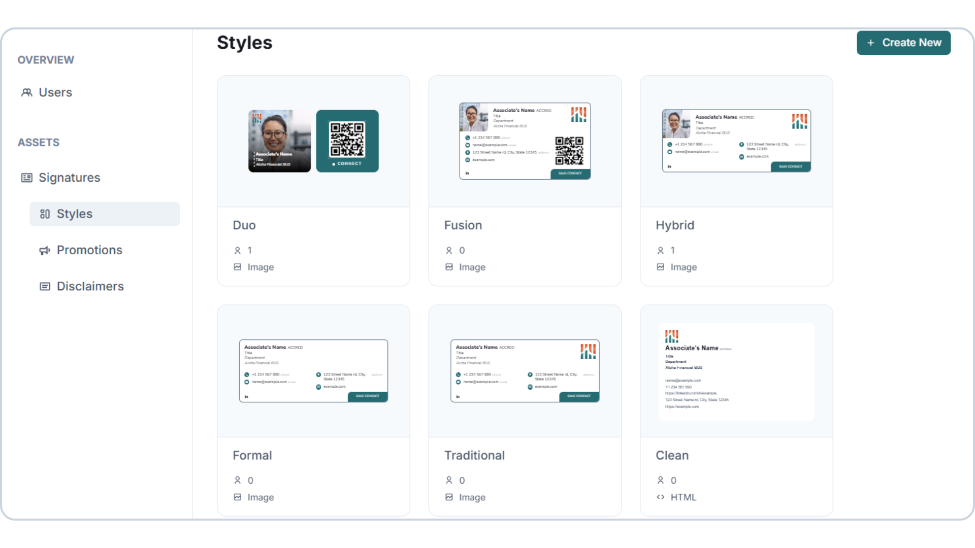 Email signature manager styles dashboard.png