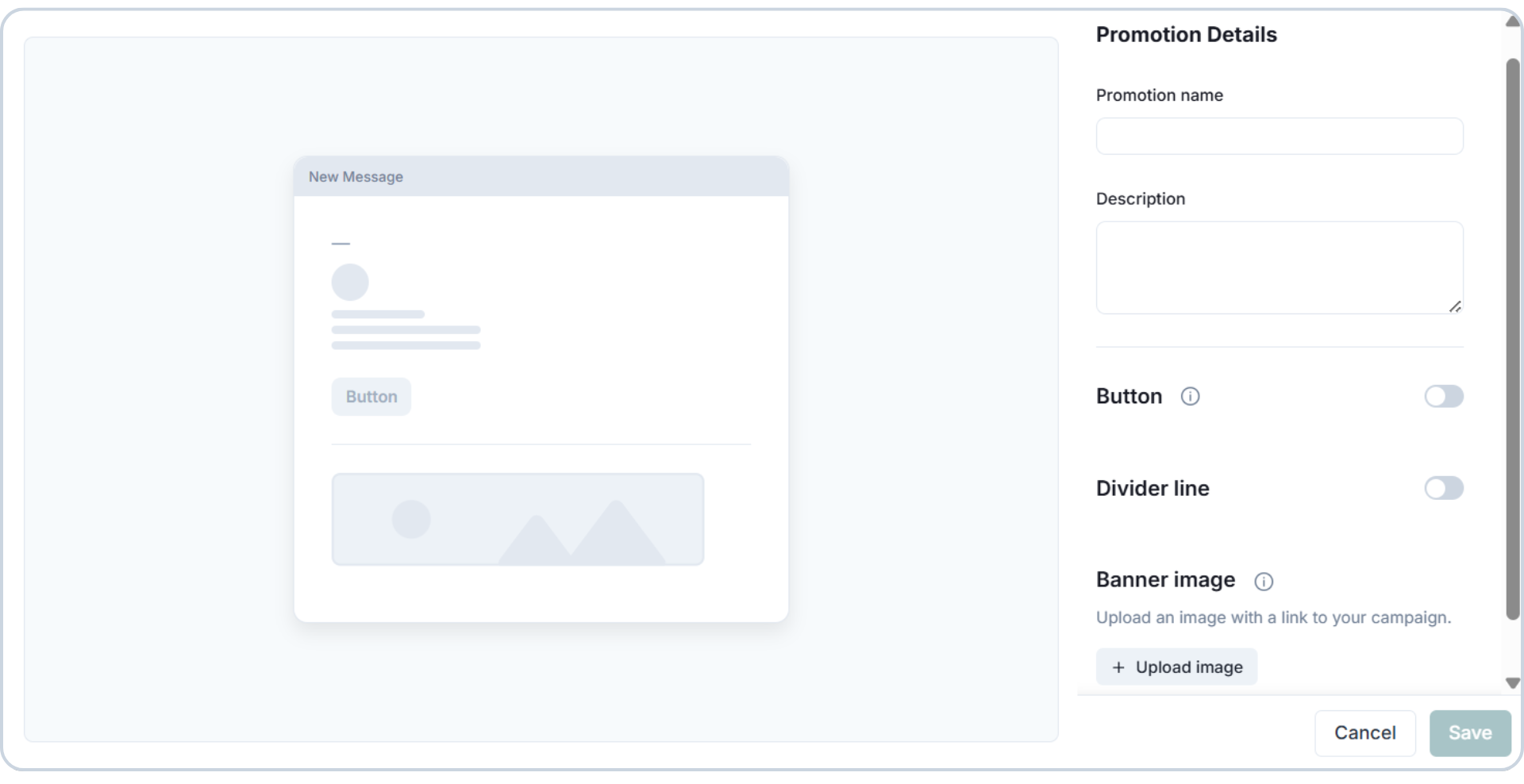 create new promotion in email signature manager.png