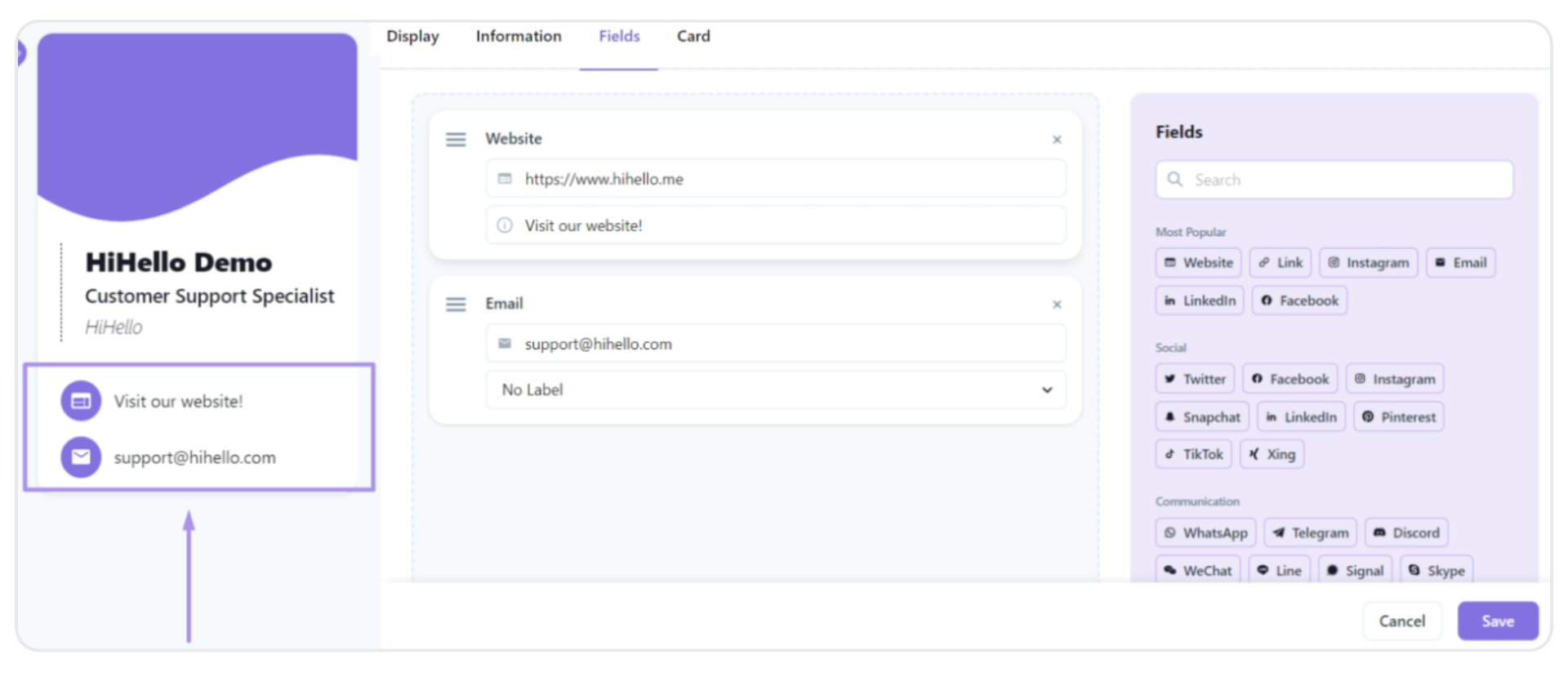 Web app Position of fields after reordering.png
