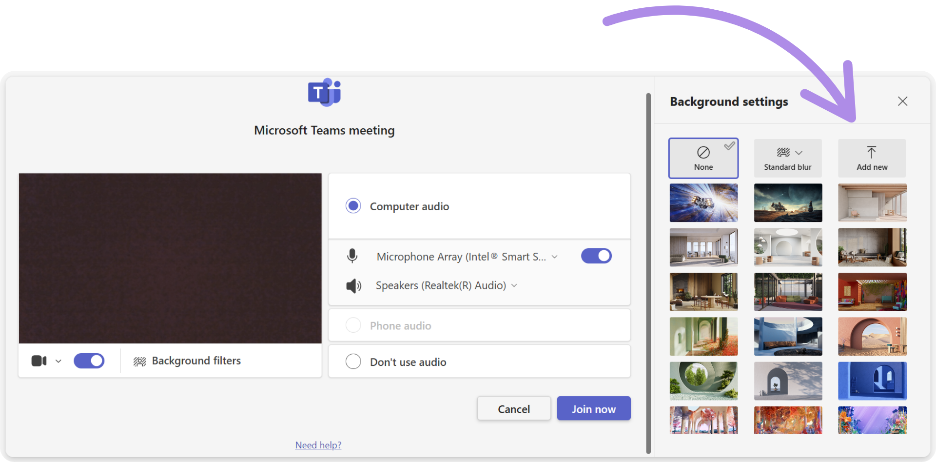Microsoft Teams Add New virtual background button.png