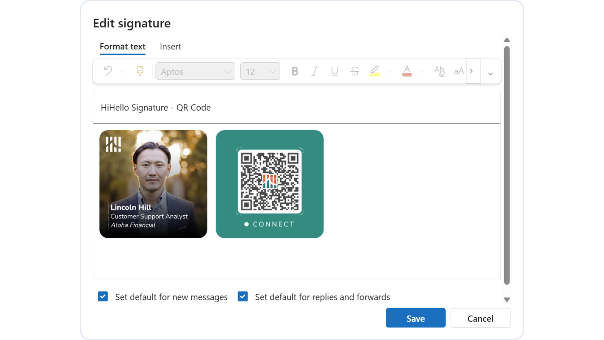Outlook web create new signature, paste signature.png
