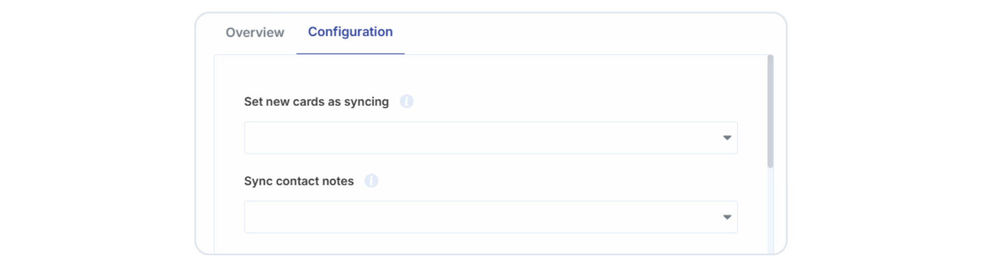 Paragon integration top of configuration window.png